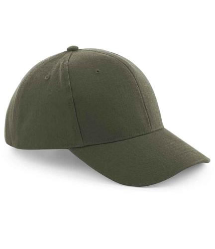 Beechfield Pro-Style Heavy Brushed Cotton Cap - OLI - ONE